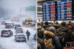 Millions of Americans Face Brutal Winter Weather and Travel Chaos