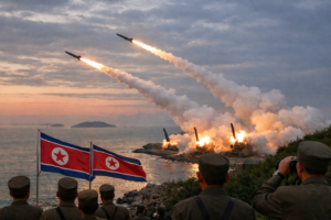 North Korea Tests Long-Range Cruise Missiles Ahead of Party Congress