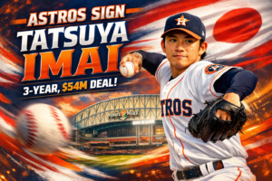 Astros Sign Japanese Pitcher Tatsuya Imai to Three-Year $54M Deal