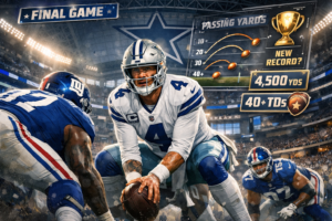 Cowboys Miss 2025 Playoffs But Dak Prescott Still Aims for NFL Milestones