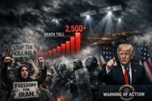 Iran Protest Crackdown Death Toll Surpasses 2,500; Trump Warns Strong Action