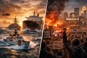 Minneapolis ICE Shooting and U.S. Oil Tanker Seizure National Turmoil and Global Tensions