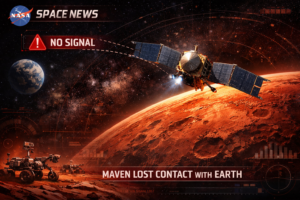 NASA’s MAVEN Mars Orbiter Goes Silent Efforts Underway to Restore Contact