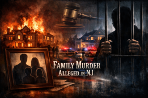New Jersey Brother Charged With Murder of Sibling and Family, Fires Set