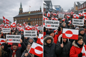 Protests Erupt in Denmark & Greenland Against Trump’s Greenland Takeover Push