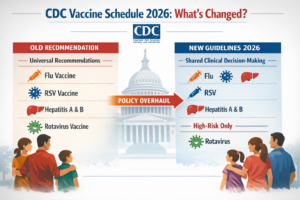 Trump Administration Revamps U.S. Childhood Vaccine Schedule, Cuts Universal Flu Shot