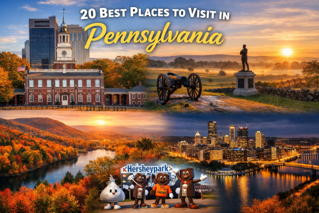20 Best Places to Visit in Pennsylvania