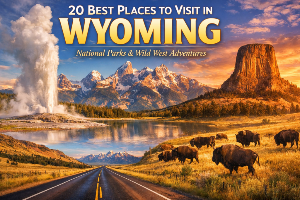 20 Best Places to Visit in Wyoming for Epic National Parks and Wild West Adventures