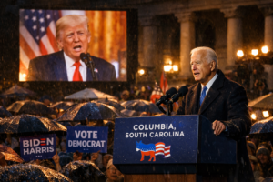 Biden Takes Aim at Trump in South Carolina