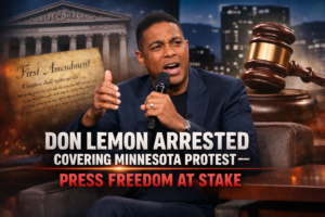 Don Lemon Arrested After Covering Minnesota Anti-ICE Church Protest