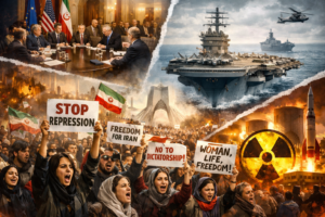 Iran Faces New Waves of Protest as U.S. Builds Pressure During Crucial Nuclear Talks