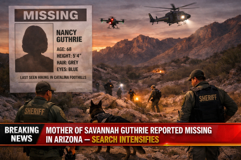 Mother of TODAY Show Host Savannah Guthrie Reported Missing in Arizona