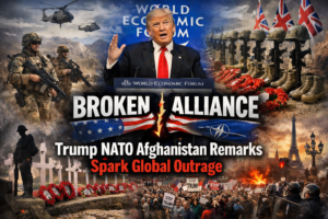 Trump’s NATO Afghanistan Comments Ignite International Outrage