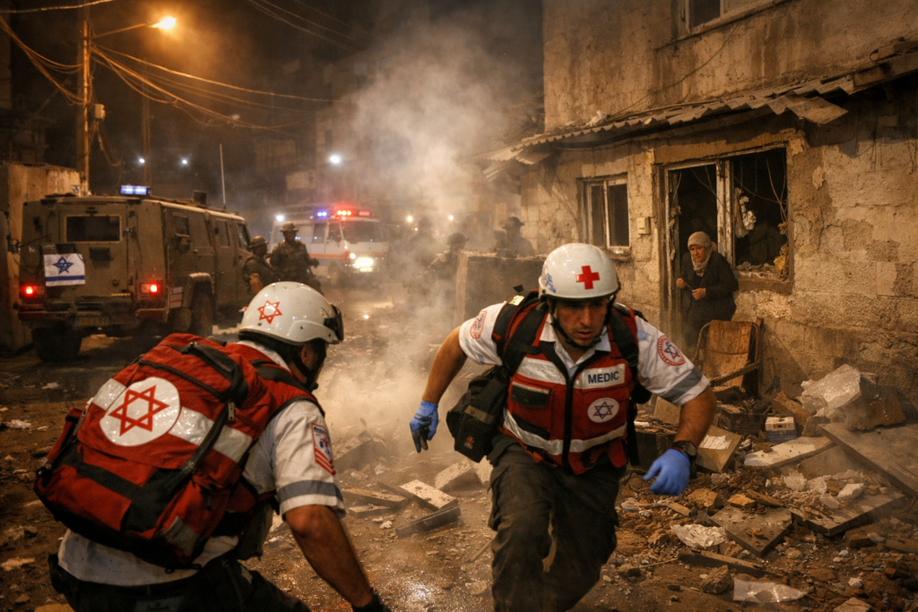 Deadly West Bank Raid Leaves Palestinian Family of Four Dead