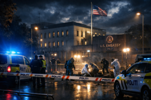 Explosion Rocks Area Near U.S. Embassy in Oslo, Triggering Security Alert but No Injuries Reported