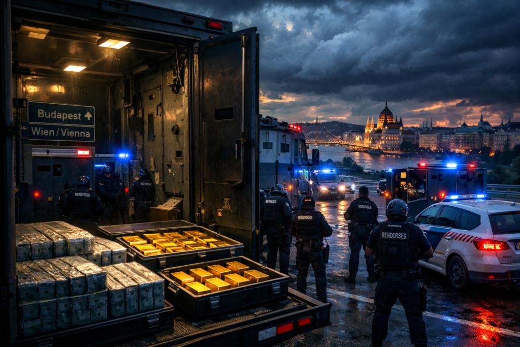 Hungary Detains Ukrainian Bank Convoy Carrying $82 Million in Cash and Gold