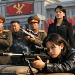 North Korea’s Kim Jong Un Gifts Sniper Rifles