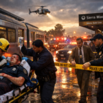 Pasadena Police Officer Wounded in Gunfight Near Metro Gold Line Station