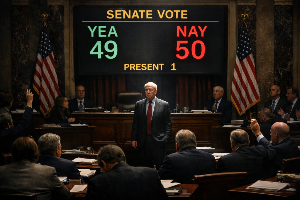 Trump’s DHS Nominee Advances by One Vote as Fetterman’s Surprise