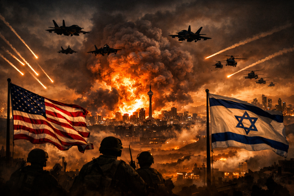 U.S.–Israel Strikes Ignite Major Middle East War