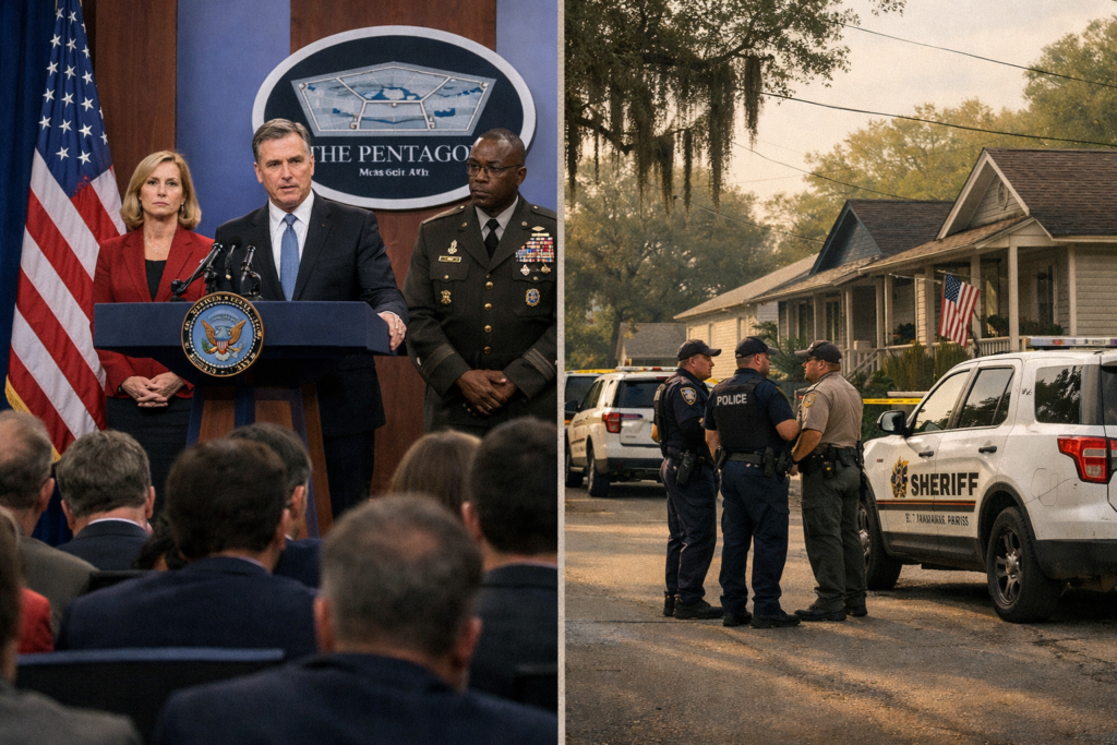 U.S.-Iran Tensions Escalate as Louisiana Mass Shooting Shocks Nation