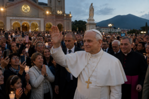 Pope Leo XIV Marks Historic First Year With Emotional Pilgrimage to Pompeii Shrine