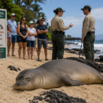 Tourist Accused of Throwing Rock at Endangered Hawaiian Monk