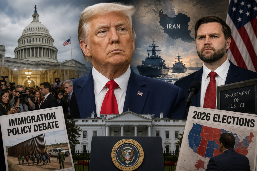 Trump Administration Faces Escalating Pressure Over Immigration and Iran Crisis