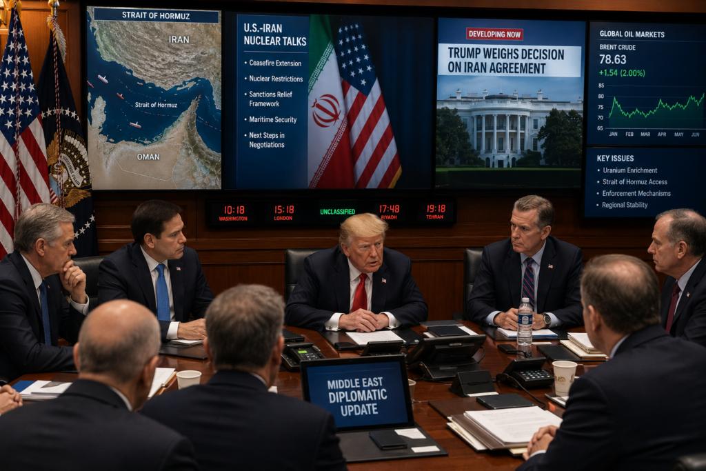 Trump Delays Final Call on Iran Deal as High-Stakes Nuclear Talks Enter Critical Phase
