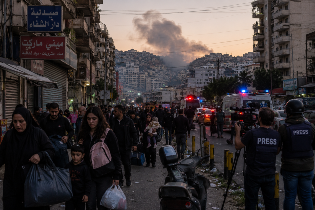 Beirut Braces for New Airstrikes as Israel Expands Offensive and Regional Tensions Deepen