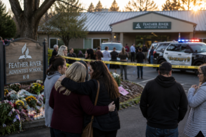 California School Community Shaken After Gunman Opens Fire