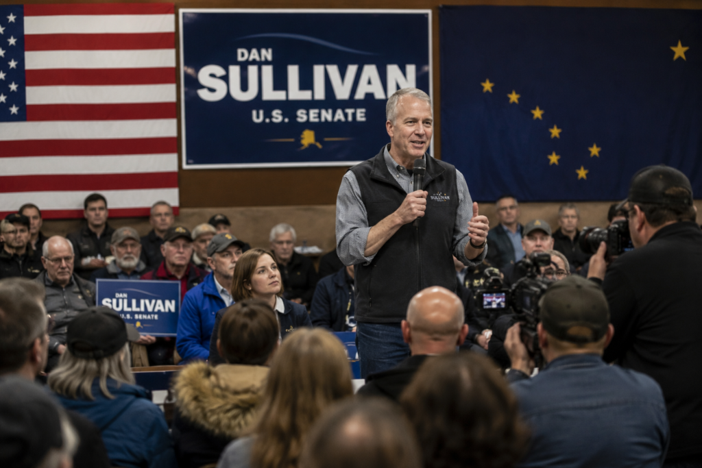 Effort to Disqualify Republican Sen. Dan Sullivan Intensifies Alaska’s 2026 Political Battle