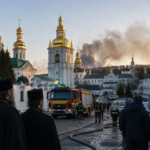 Russian Strike Near Kyiv’s Ancient Monastery Ignites Global Alarm