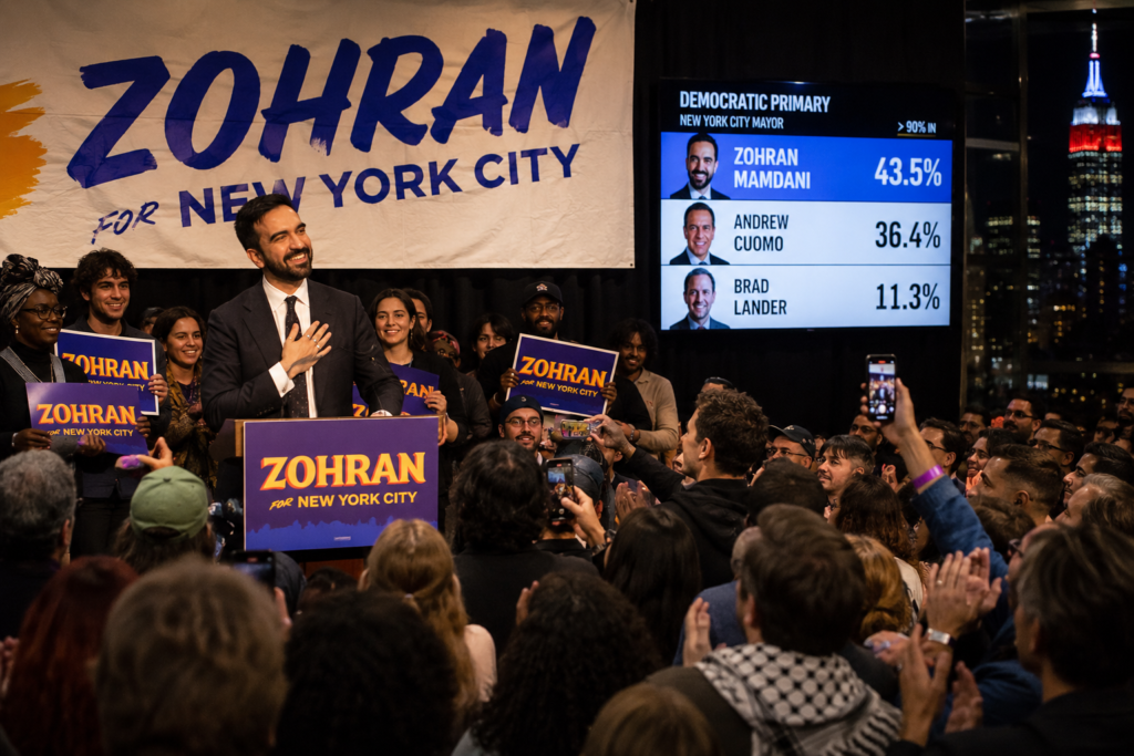 Zohran Mamdani’s Political Influence Reshapes New York Primaries, Signaling a New Era for Democrats
