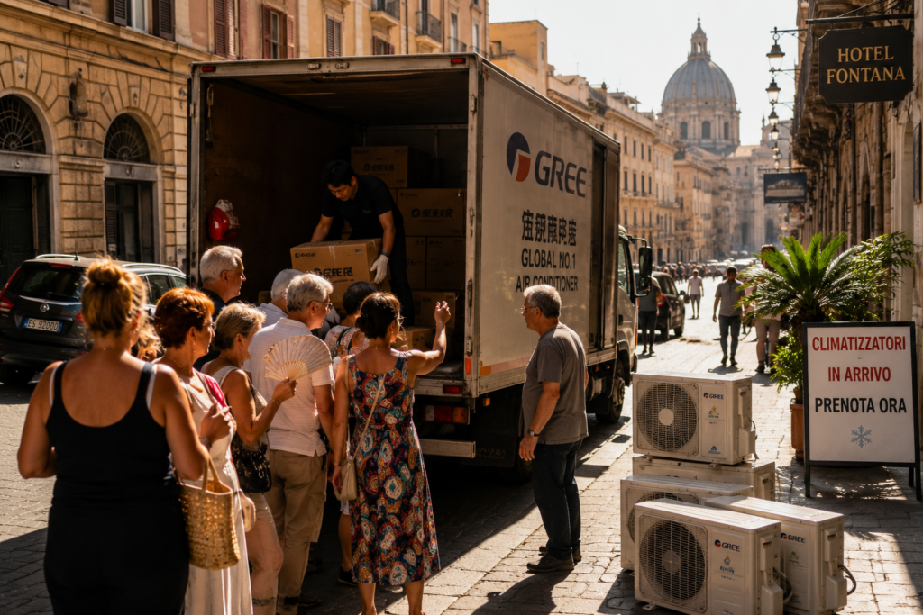 As Europe Sizzles Chinese-Made Air Conditioners Are Flying Off Shelves—Trade Feud or Not