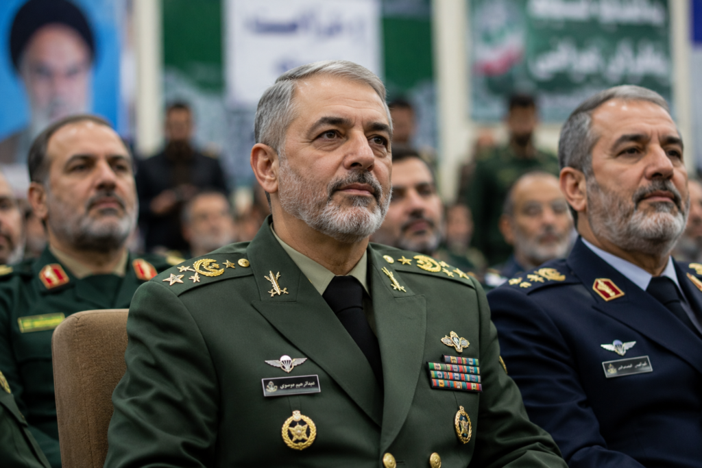 Senior Iranian Military Commander Appears in Public as Questions Continue Over Iran’s Leadership Amid Regional Tensions